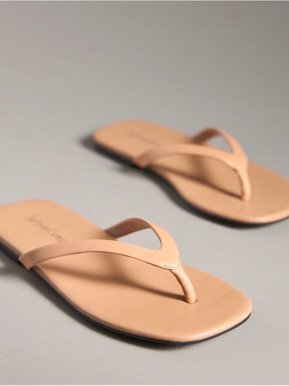 NWT Jeffrey Campbell Kierra Thong BeigeSandals